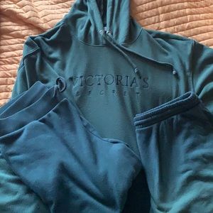 Three piece matching sweatsuit